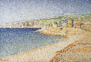 Paul Signac the jetty cassis opus oil painting artist